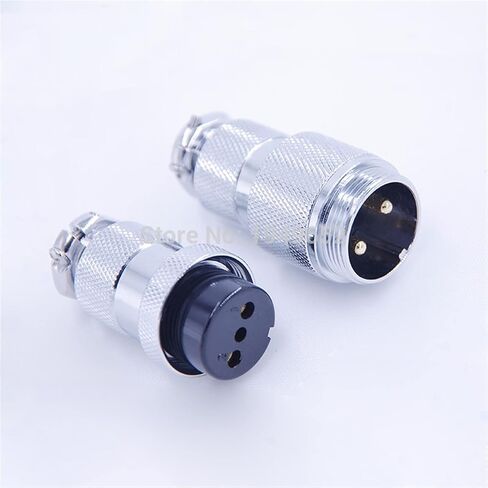 Aviation Docking Connector 25mm GX25D Push-Pull Circular Connector 2pin3pin4pin5pin6pin7pin8pin9pin10pin12pin Male-Female Plug 1Pcs(2 pin) in Saudi Arabia