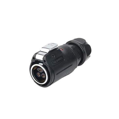 1Pcs M24 35A Waterproof Electrical Wire Connector LP24 2 Pin 3 Pin Quick Release Butt Panel Socket Welding Pin Connector(Male Butt Socket,3P) in Saudi Arabia