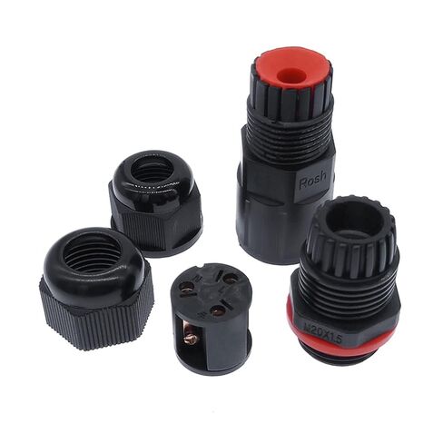 3 دبابيس موصل IP68 I شكل 250 فولت 16A سلك كابل الغدة كم موصل توصيل سريع موصل 1 قطعة in Kuwait