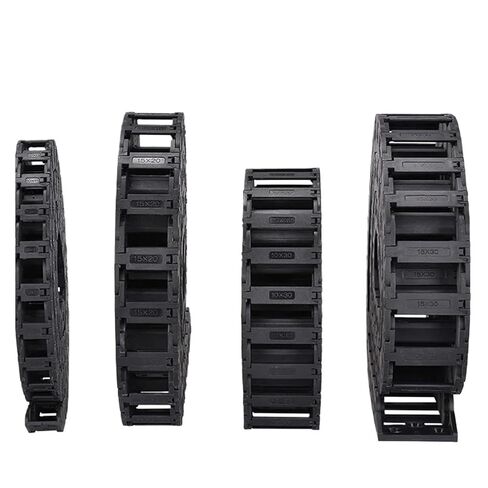 Cable Drag 5x5 7x7 10x10 10x15 10x20 10x30 L1000mm Chain Wire Carrier with End Connectors(7x15 Non-Open R25) in Saudi Arabia