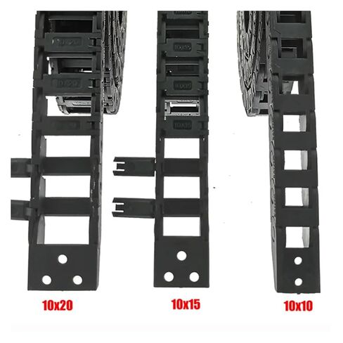 Cable Drag 5x5 7x7 10x10 10x15 10x20 10x30 L1000mm Chain Wire Carrier with End Connectors(7x15 Non-Open R25) in Saudi Arabia