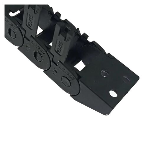 Cable Drag 5x5 7x7 10x10 10x15 10x20 10x30 L1000mm Chain Wire Carrier with End Connectors(7x15 Non-Open R25) in Saudi Arabia