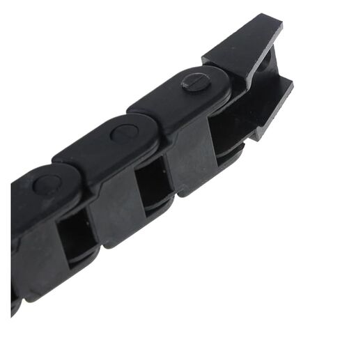 10x10mm L1000mm Cable Drag Chain Wire Carrier with End Connectors for CNC Router Machine Tools 10 * 10MM in Saudi Arabia