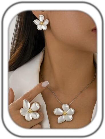 مجموعة خاتم قلادة قلادة قلادة عتيقة ، عبارة in Kuwait