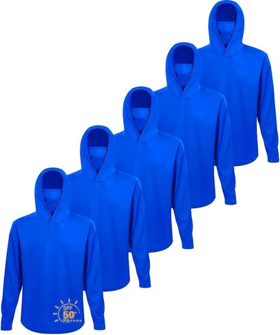 LeeHanTon Sun Shirts for Men Work Shirts Long Sleeve Sun Protection Shirt with Mask UPF 50+ Protective Hoodie Running Fishing in Saudi Arabia