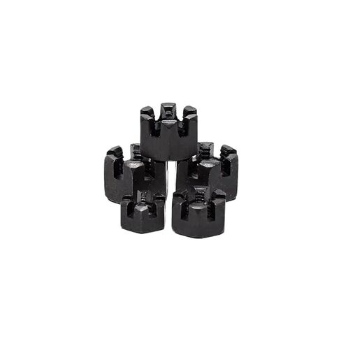 Hexagon Slotted Nuts GB58 Hexagonal Slotted nut with Slotted Flower nut(M16x1.5Fine Teeth) in Saudi Arabia