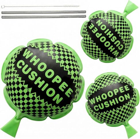 POPLAY 3 Packs Whoopee Cushions, Fart Prank for Novelty Party Favors Kids and Adults Fart Pillow Novelty Gifts in Kuwait