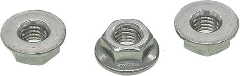 Lock nuts, Stainless Steel DIN6923 Hexagonal Flange Flat Nut Plate M3 M4 M5 M6 M8 M10(M8 (20PCS)) in Saudi Arabia