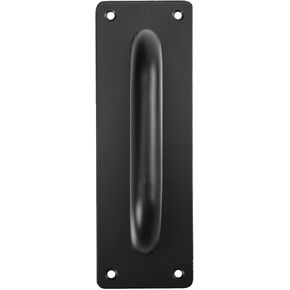 DOITOOL Stainless Steel Door Pull Knob Black Small Square, Thickened Fireproof Push Pull Handle with Handrail for Home, Commercial, and Window Doors in Kuwait