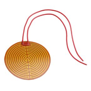 BQLZR مستدير 12 فولت 13 واط PI لاصق بلاستيكي شريط تسخين شريط لوح تسخين لقطع غيار السيارات المنتجات الإلكترونية in Kuwait