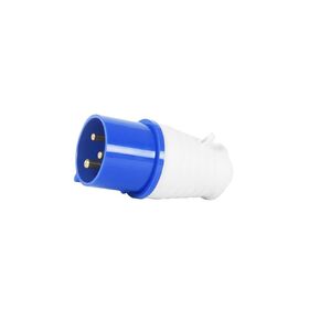 Industrial Connector 16A 32A IP44 Three-Phase Socket Exposed and Concealed Direct Plug Blue(LX 014 4 core 16A) in Saudi Arabia