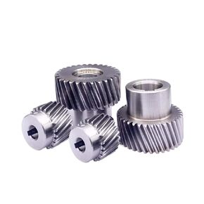 ترس ترس محرك ثقيل من الفولاذ 20-35 أسنان 1.5 متر ترس حلزوني لليد اليسرى تتحمل عالي الدقة 12-25 مم (22T-Bore 20(K6)-H30) in Kuwait