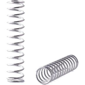 5 قطع من Geeyu زنبركات مضغوطة مضغوطة، قطر السلك 0.6 مم، القطر الخارجي 8 مم، طول حر 60-100 مم، زنبرك ضغط من الفولاذ المقاوم للصدأ، 0.6 × 8 مم (الطول 80 مم) in Kuwait