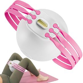 Thigh Trainer Ball, 10-60lb Adjustable Inflatable Pelvic Floor Muscle Exerciser, Inner Thigh Kegel Workout Equipment for Women Men, Foldable & Portable Home Fitness for HIPS Butt Legs in Kuwait