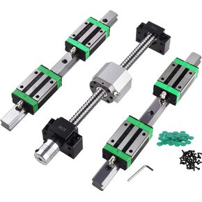 دليل خطي السكك الحديدية 2 قطعة HGR20 600 مللي متر 4 قطعة HGH20CA كتلة المنزلق 1 قطعة SFU1605 600 مللي متر Ballscrew BF12/BK12 نهاية يدعم مقرنة وجع غطاء غبار بلاستيكي رئيس المسمار DIY بها بنفسك CNC أجهزة التوجيه مخارط المطاحن in Kuwait