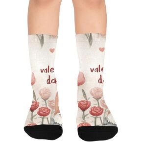 جوارب Rose Gnome Notes للمشي لمسافات طويلة - جوارب شتوية حرارية سميكة دافئة للأطفال الصغار للأولاد والبنات للمدرسة، والارتداء اليومي والأنشطة الخارجية in Kuwait