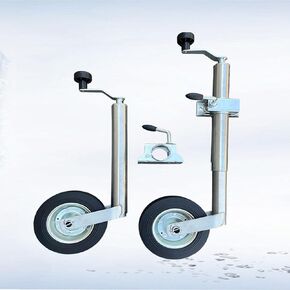 Boat Trailer Jack Wheel - Lift Swivel Trailer Jack, 150Kg Trailer Wheel, Foldable Trailer Wheel Stand, 48Mm Trailer Jack, Trailer Stand for Off-Road Vehicles A in Saudi Arabia