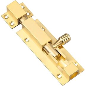 Door Lock,Gate Bolt Stainless,Slide Bolt,Upgraded Slide Latch Lock, Thickened Stainless Steel Sliding Lock for Door, Brushed Finish Sliding Bolt Lock in Kuwait