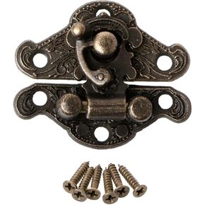 مزلاج قفل سبائك الزنك مزلاج غلق بمشبك وسادة قفل الصدر لوحة لخزانة صندوق المجوهرات الخشبية in Kuwait