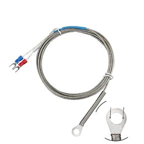 5 مللي متر ثقب غسالة K/E نوع الحرارية مسبار مستشعر درجة الحرارة 1/2/3/4/5 متر كابل للتحكم في درجة الحرارة الصناعية (K نوع 4 متر) in Kuwait