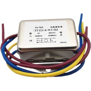 Anti-Interference Single-Phase Lead Power Filter HT121-6-W5-D3 6A 3A XAW-6A(XAW-3/A2 3A) in Saudi Arabia