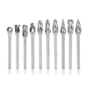 10 قطعة 3 مللي متر عرقوب لدغ دوارة 6 مللي متر قطر قطعة واحدة ملف دوار كربيد in Kuwait