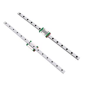 2 قطعة MGN7 MGN9 MGN12 MGN15 from100mm إلى 1000 مللي متر شريحة السكك الحديدية الخطية + 2 قطعة دليل خطي (MGN12C ، 500 مللي متر) in Kuwait