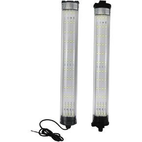 1 قطعة أدوات آلة مصباح مخرطة باستخدام الحاسب الآلي سبيكة مصباح الفلورسنت مقاومة للماء IP67 أسطواني 220 فولت (12 واط 490 مللي متر ، 24 فولت) in Kuwait