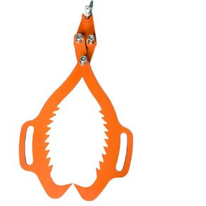 2 Serrated Timber Claw Hook, 18in Log Lifting Tongs, Heavy Duty Steel Log Grapple Hook, Lumber Skidding Tongs for Log Lifting, Handling, Dragging & Carrying, Tractor ATV Truck Accessories in Kuwait