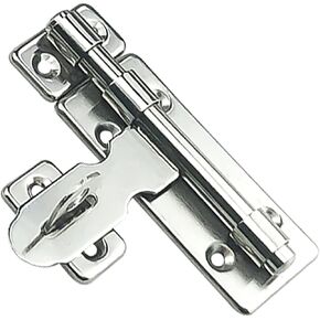 Door Lock,Gate Bolt Stainless,Slide Bolt,2 Pack Barrel Bolt Latch, Thickened Stainless Steel Sliding Lock for Door, Easy to Install, Slide Door Lock with Screws in Kuwait