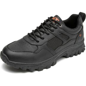 Men's Non Slip Work Shoes Waterproof Breathable Slip on Sneakers Comfortable Food Service Shoes for Restaurants,Retail,Hospitality,Black in Saudi Arabia