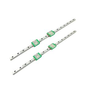 دليل 2 قطعة دليل خطي + 4 قطعة كتلة 300 350 400 450 500 600 800 مللي متر شريحة السكك الحديدية الخطية المصغرة (MGN7 C ، 150 مللي متر) in Kuwait