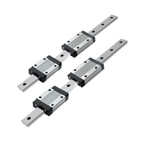 MGN7 MGN9 MGN12 MGN15 100 200 400 500 مللي متر شريحة السكك الحديدية الخطية المصغرة 1 قطعة دليل خطي (MGN9.H ، 350 مللي متر) in Kuwait