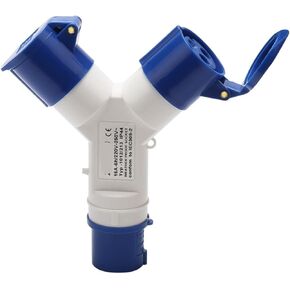 One-to-Two Industrial Socket 3X16A Two-Way Aviation Plug and Waterproof IP44 1013-2 in Kuwait