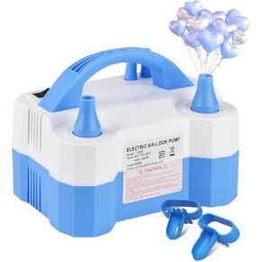 Electric Balloon Pump,Portable Electric Balloon Blower Machine Balloon Air Pump Dual Nozzle,for Birthday Shower Balloons Party Decorations in Saudi Arabia