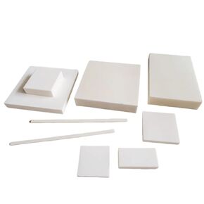 99% Alumina Ceramic Sheet - High-Temperature Resistant Insulating & Heat-Conducting Ceramic Plate 1pcs(20*30*2mm) in Saudi Arabia