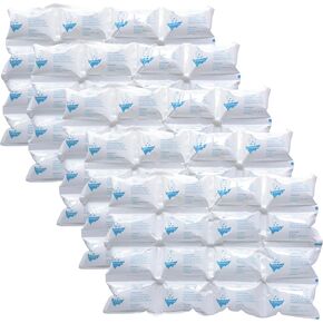 عبوات الثلج للشحن | حزمة ثلج جاف بارد تدوم أكثر من 24 ساعة للمبردات | 10 ورقات - 160 خلية | Paquete de Hielo Seco para Envío | طوب جل فريزر قابل لإعادة الاستخدام للأغذية المجمدة in Kuwait