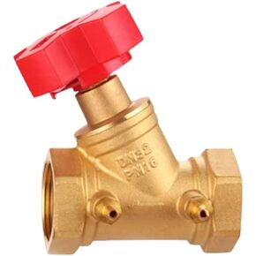 2" Brass Coupling Digital Locked Balancing Valve DN15/DN20/DN25/DN32/DN40/DN50 Flow Control Balance Valve(1-1/2") in Kuwait