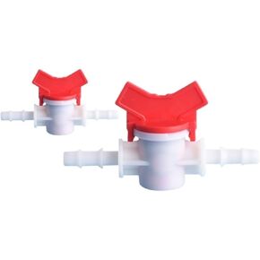 2PCS Hose Valve Hose Pagoda Ball Valve Plastic Quick-Plug Valve Hose Joint Hose Switch Reducer Switch(12mm - 12mm) in Kuwait