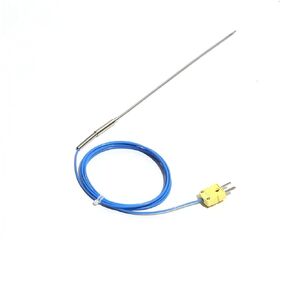 Thermocouple K Type Bendable Sensor Wire 1mm/2mm/3mm-8mm Dia 100/200/300mm WRNK-191 1Pcs(Probe diam 4X200mm) in Kuwait