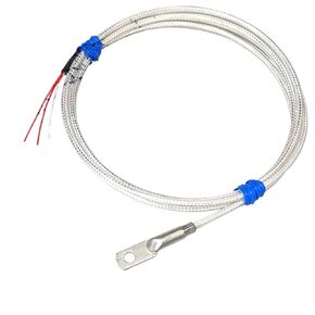 Pt100 Surface Mounted Temperature Sensor Platinum Thermistor Probe for Industrial Use Thermocouple 1Pcs(PT100 Type 2M) in Kuwait