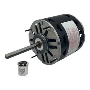 DL1056 Direct Drive Blower Fan Motor 1/2 HP, 1075 RPM, 3 Speed, 115 V, 8.0 A, Compatible with A.O. Smith 1056, Fasco D701, GE 3587, Magnetek 0531, Marathon X004, Emerson 1865 OEM Upgrade in Kuwait
