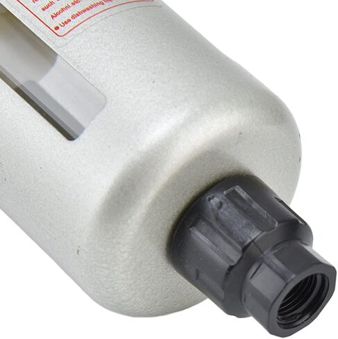 Flows Filters Regulator, Air Compressor Filter Easy Installation Self Locking Aluminium Alloy Accurate Adjustment 3 Draining Modes for Equipment GFR300-10 in Saudi Arabia