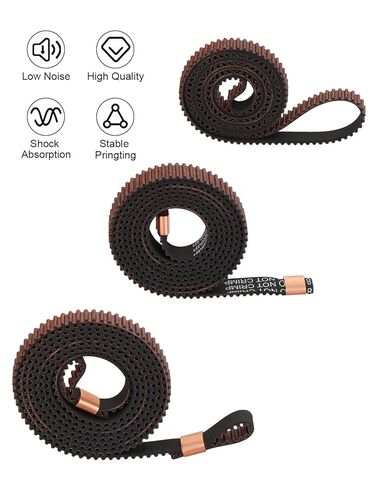 3D Printer Accessories Timing Belt for Kobra 3, X Y Z Axis Synchronized Drive Belt Replacement Kit in Kuwait