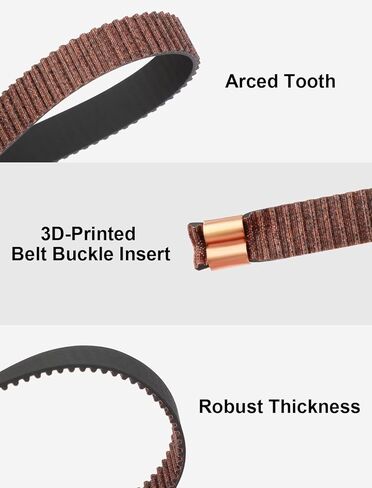 3D Printer Accessories Timing Belt for Kobra 3, X Y Z Axis Synchronized Drive Belt Replacement Kit in Kuwait