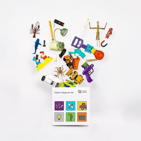 مجموعة المبتدئين لصانعي الطابعات ثلاثية الأبعاد -ZC002 لـ Bambu Lab Makerworld، أدوات ومستلزمات البدء الكل في واحد لعشاق الطباعة ثلاثية الأبعاد، ملحقات الطابعة ثلاثية الأبعاد، الطباعة بنفسك in Kuwait
