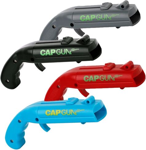 Beer Bottle Opener Gag Gifts Cap Gun Bottle Opener Fun Practical Tool For Beer Enthusiasts Suitable For Camping Festivals College Gatherings Pool Parties (1, Red-Blue-Black-Grey) in Saudi Arabia