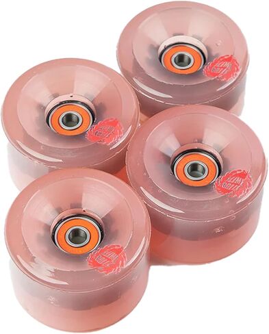 Pink Eyes Light Ups OG Slime 78a Skateboard Wheels in Saudi Arabia