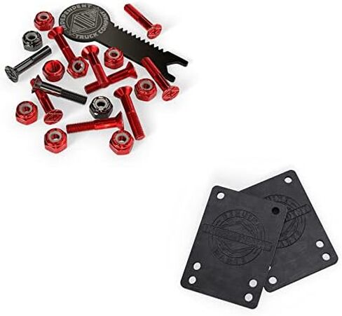 الأجهزة 1 بوصة فيليبس أحمر/أسود + وسادات صدمات إندي 1/8 بوصة in Kuwait