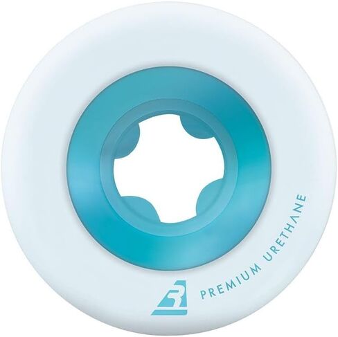 عجلات التزلج Ricta Chrome Core 99a - أبيض/أزرق مخضر - 54 ملم in Kuwait